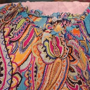 Colorful Paisley Women's Blouse